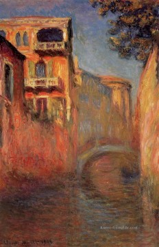  Monet Malerei - Rio della Salute II Claude Monet